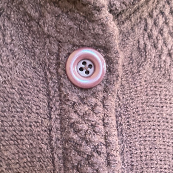 Prana Chocolate Brown Knit Cardigan - Picture 3 of 7